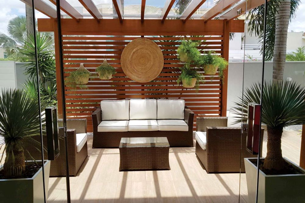 decorar o exterior da casa